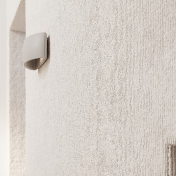 Vägglampa keramisk PONTIUS grå Grey