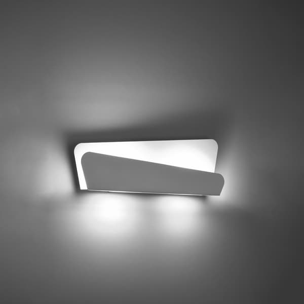 Vägglampa BASCIA vit White