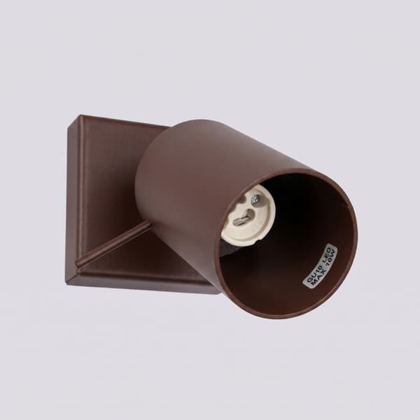 Vägglampa RING brun Brown
