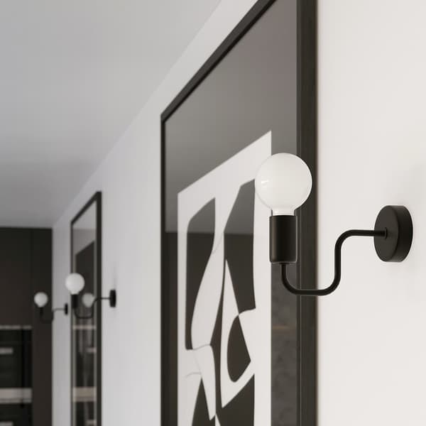 Vägglampa VECTOR svart Black