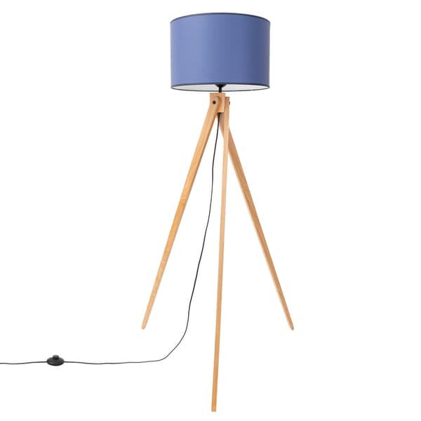 Golvlampa NATT marinblå Multicolor
