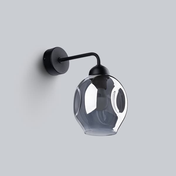 Vägglampa FILLAN 1 svart Black
