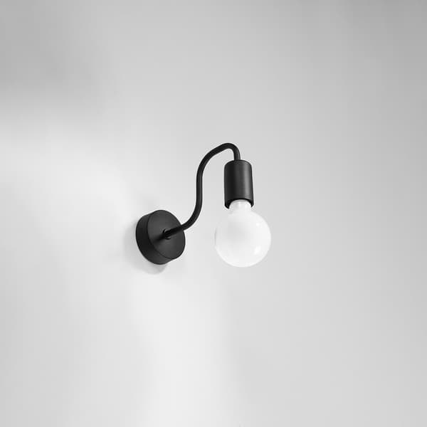 Vägglampa VECTOR svart Black
