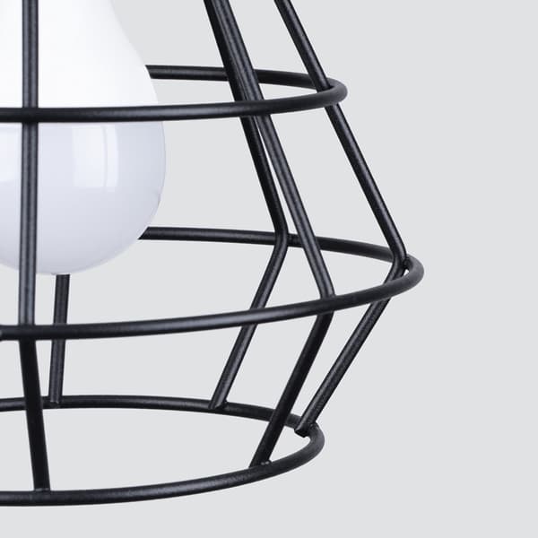 Vägglampa SUBA svart Black