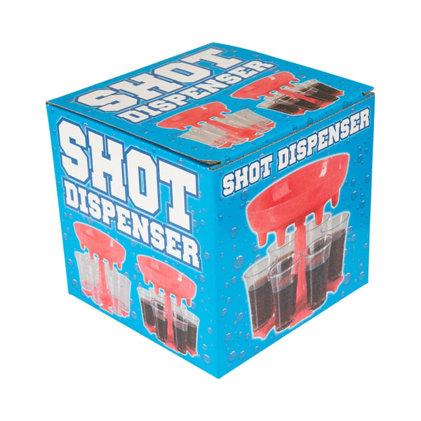Shotdispenser Shot Bar Set Röd