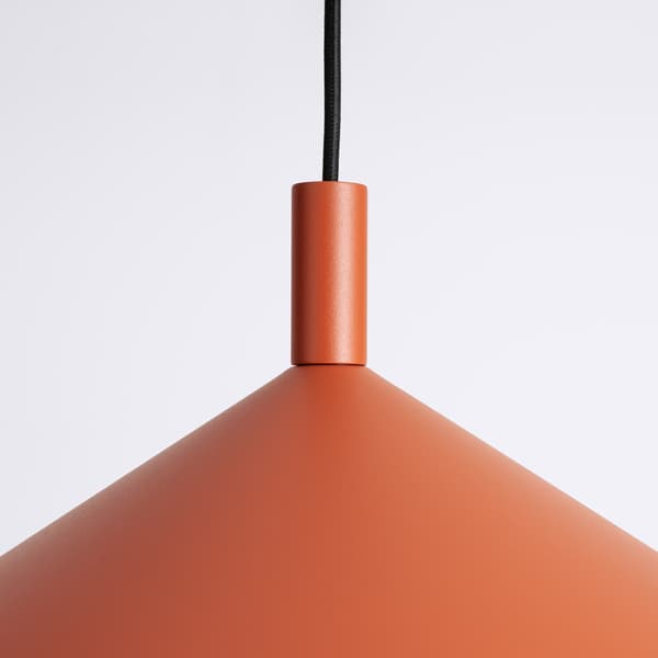Pendellampa NOX 40 röd ockra Red