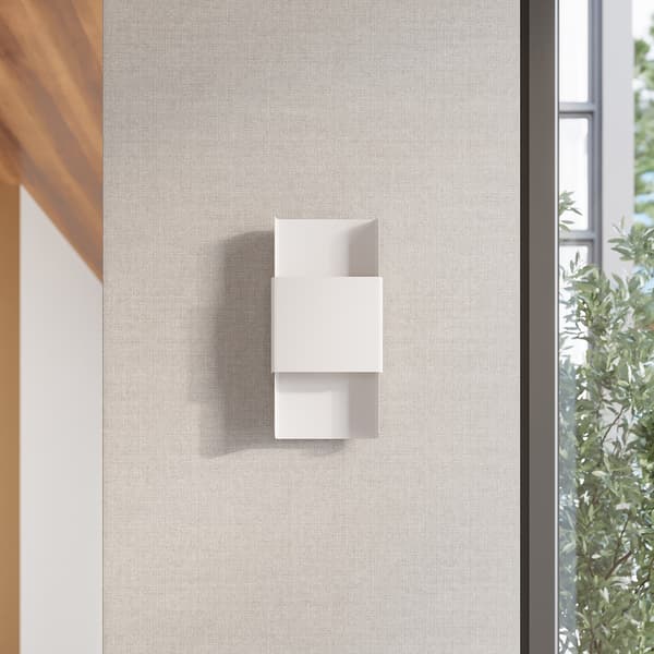 Vägglampa DURLIN vit White