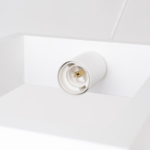 Pendellampa ARIES vit White