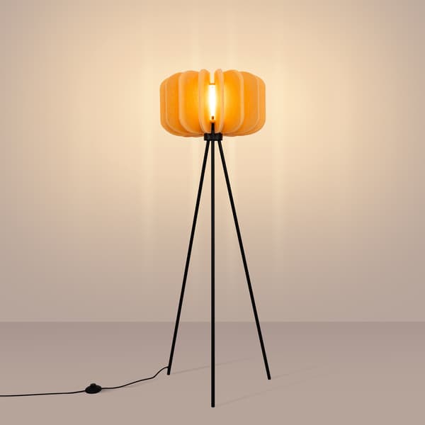 Golvlampa MULA 45 gul Multicolor
