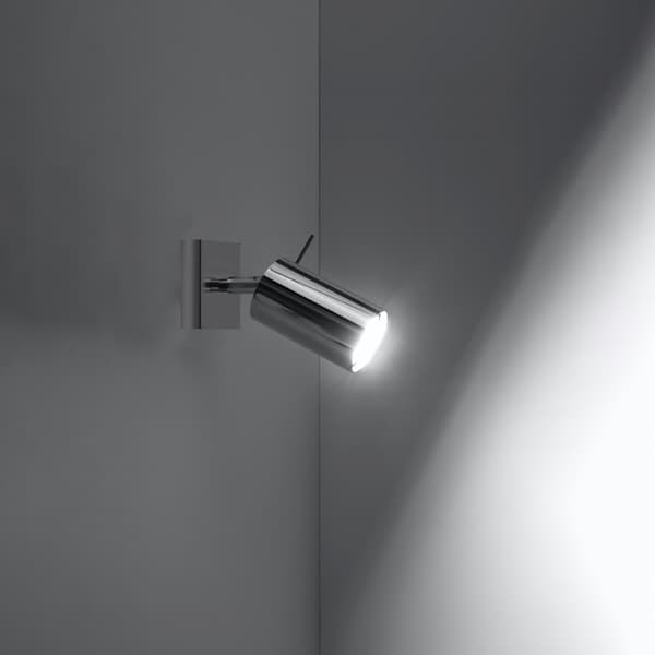 Vägglampa RING krom Chrome
