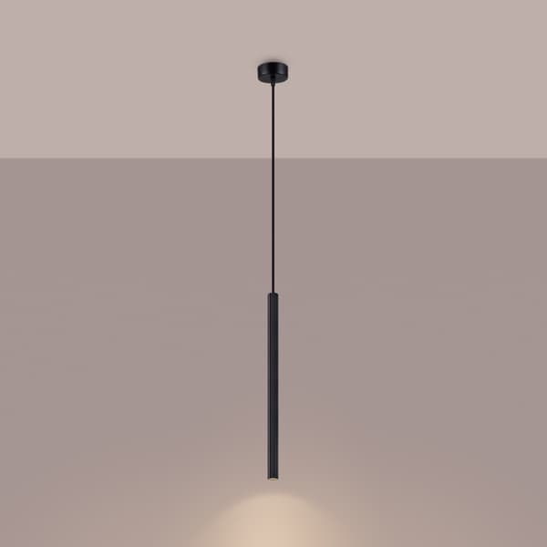 Pendellampa ARCHE 1 svart Black