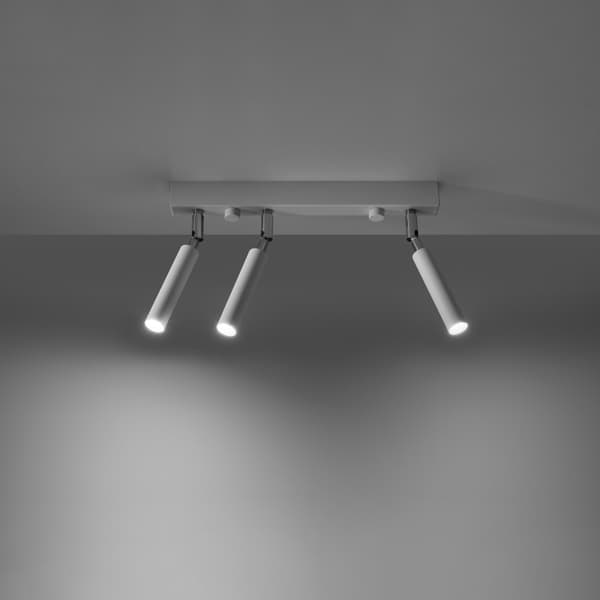 Taklampa EYETECH 3 vit White