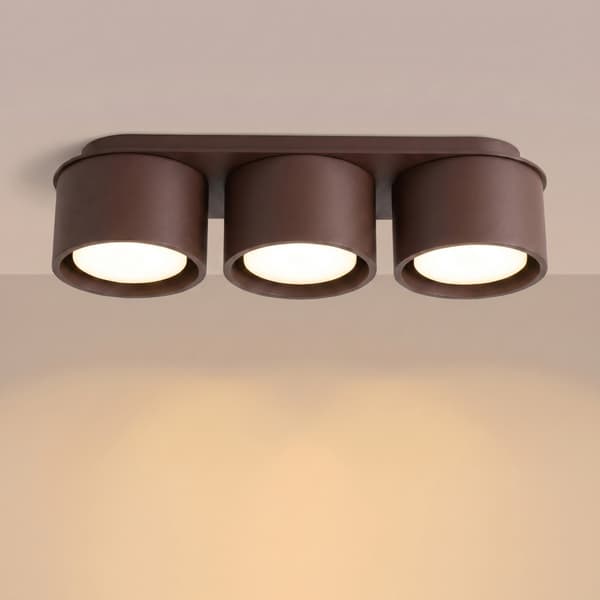 Taklampa MODO 3 brun Gx53 Brown
