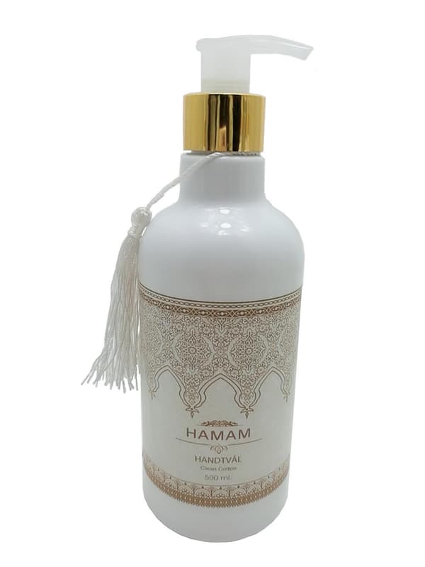 Käsisaippua pumppupullolla Clean Cotton 500ml White