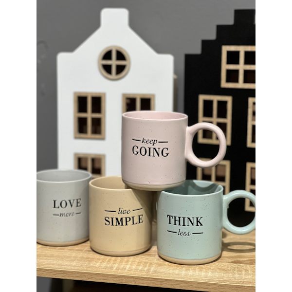 Mugg Beige Live Simple 35 cl Beige Live Simple