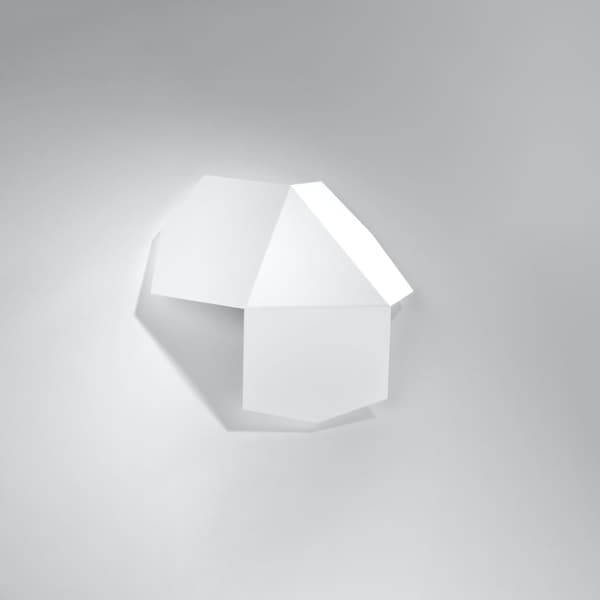 Vägglampa TRE vit White