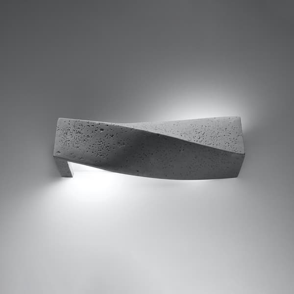 Vägglampa SIGMA betong Grey