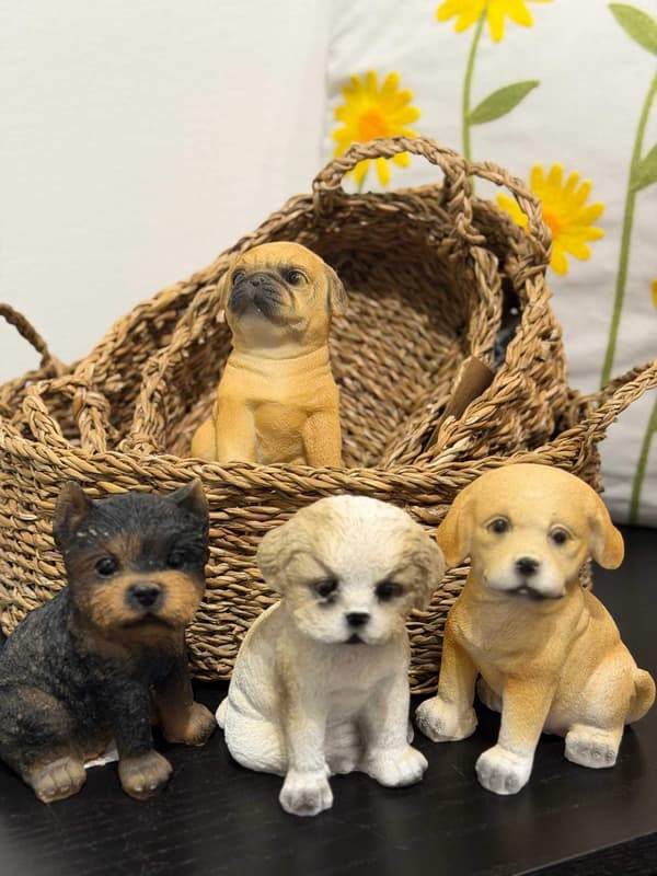 Hund 14 cm Brown