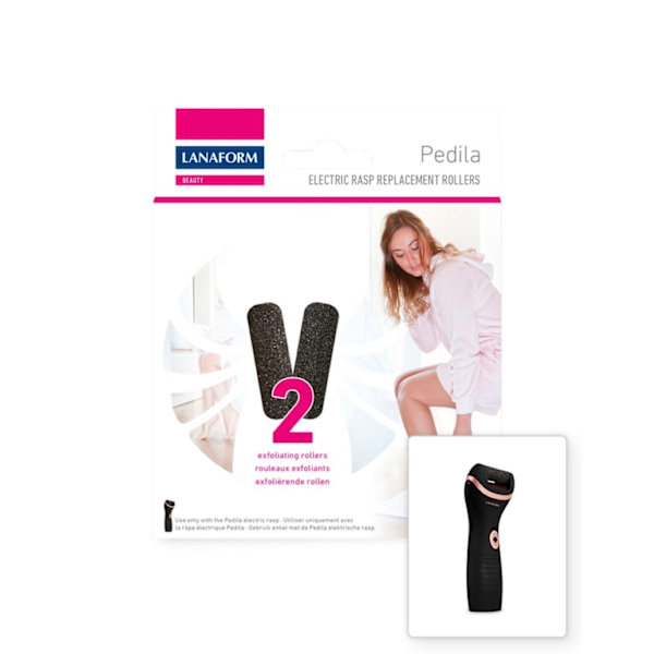 PEDILA EXTRA ROLLER 2-pack Lanaform multifärg