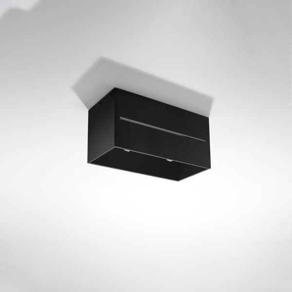 Taklampa LOBO 2 svart Black