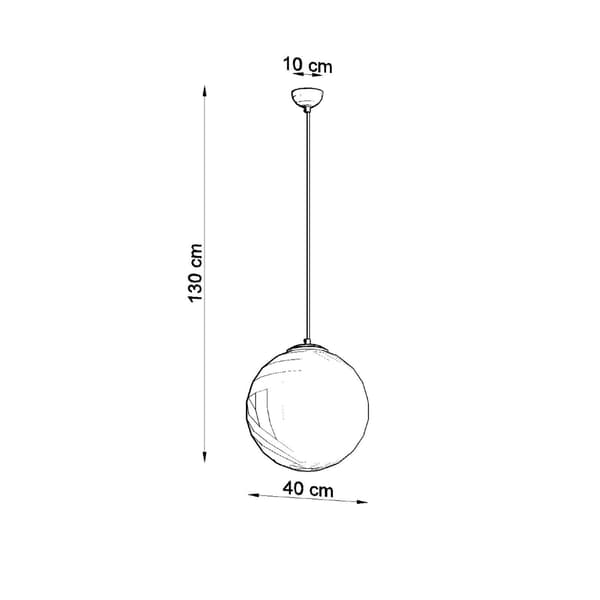 Hängande lampa UGO 40 White