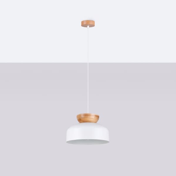 Pendellampa MARION vit White