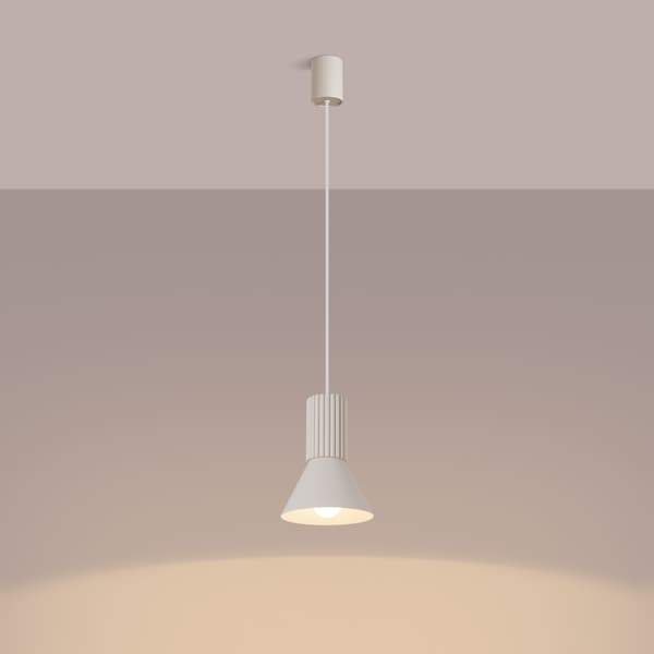 Pendellampa ESTRIA 1 beige Beige