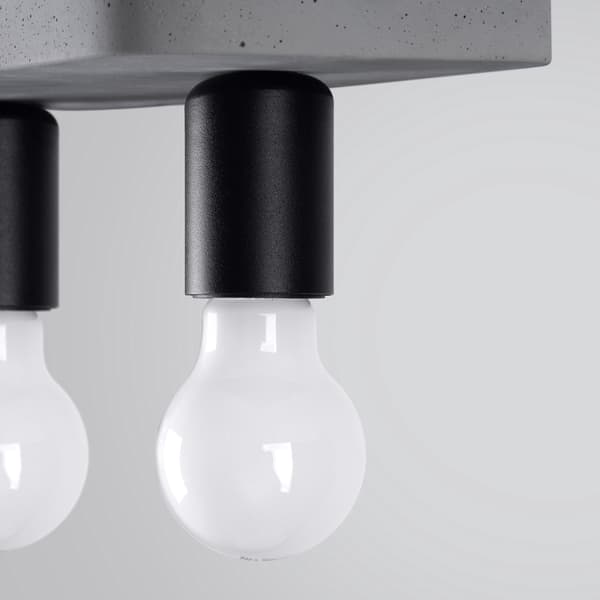 Taklampa TAVO 2 Grey