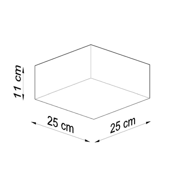 Taklampa HORUS svart Black