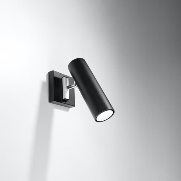 Vägglampa DIREZIONE svart Black