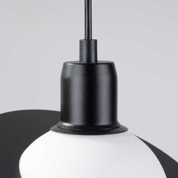 Pendellampa HYPERION 1 svart Black