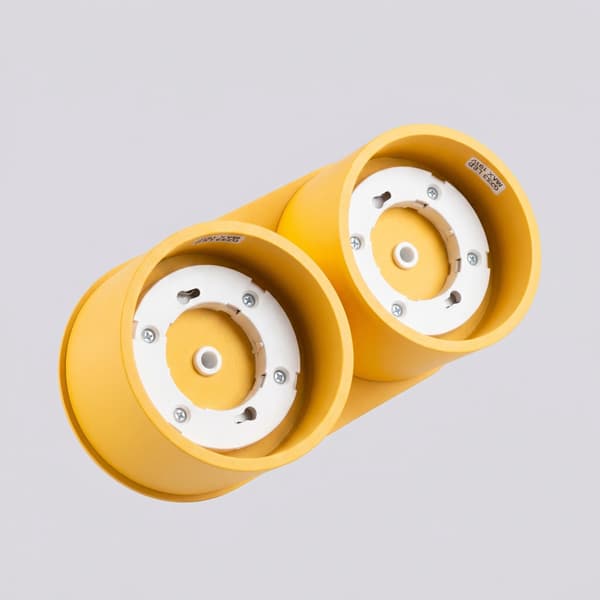 Taklampa MODO 2 gul Gx53 Yellow