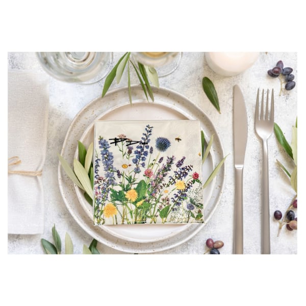 Servetter Sommaräng 33x33 cm 20-pack Multicolor