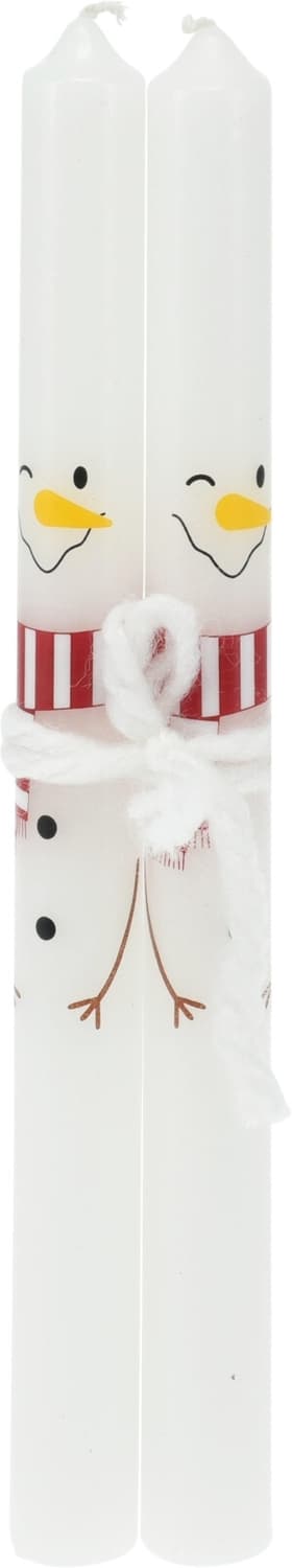 Ljus Jul 2-pack Snögubbar 25 cm White Snögubbar