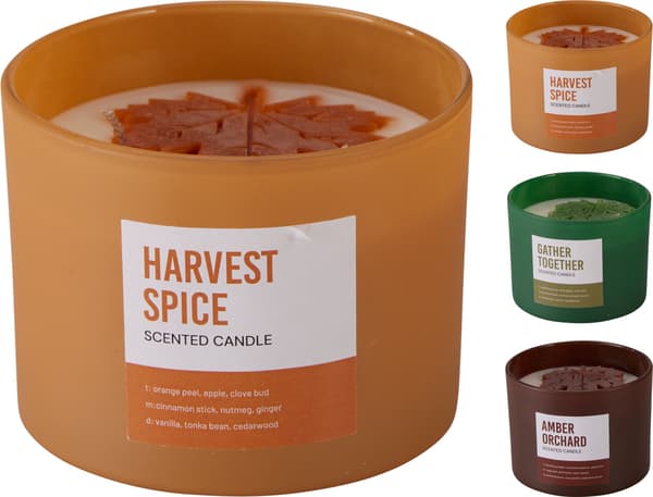 Doftljus Harvest Spice Orange 10x10 cm Orange Harvest Spice