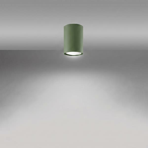 Taklampa LAGOS 10 olivgrön Green