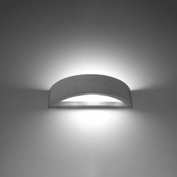 Vägglampa ATENA betong Grey