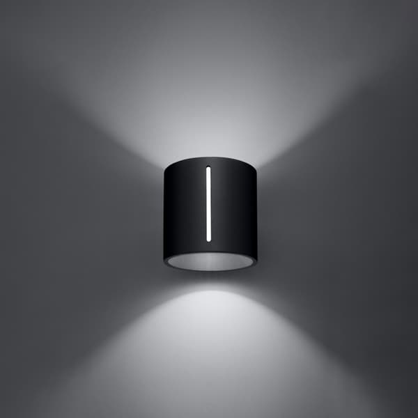 Vägglampa INEZ svart Black