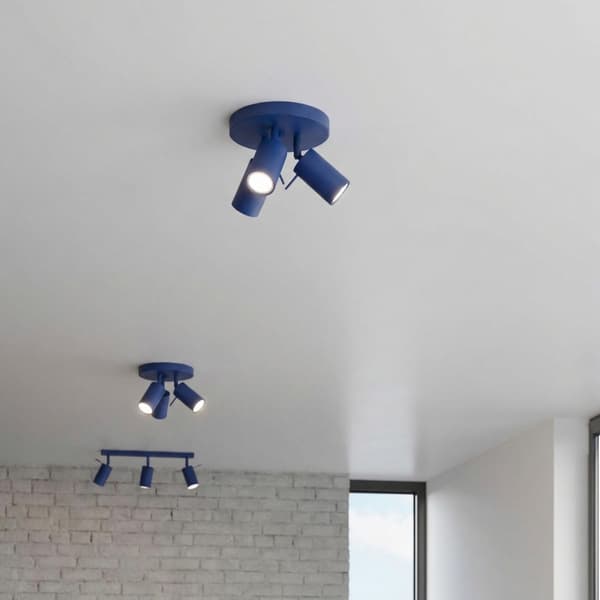 Taklampa RING 3P ultramarinblå ultramarine