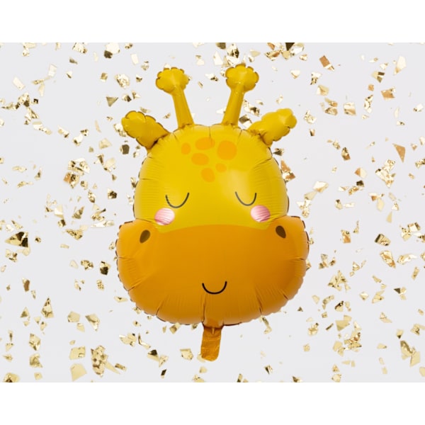 Ballong Giraff Folie 54 cm Orange
