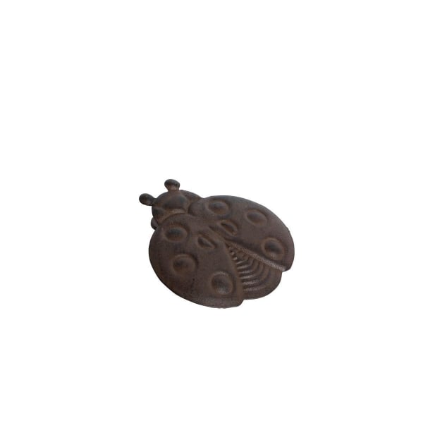 Nyckelpiga Metall Magnet 5 cm Brun
