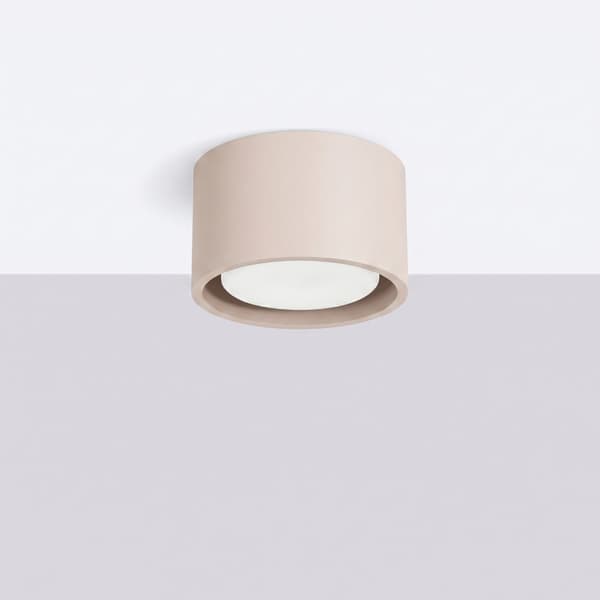 Taklampa MODO 1 gråbrun Gx53 Taupe