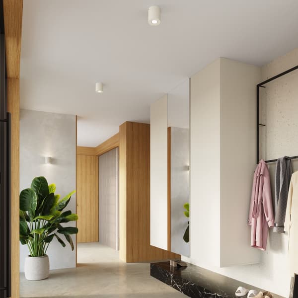 Vägglampa ORBIS betong beige Beige