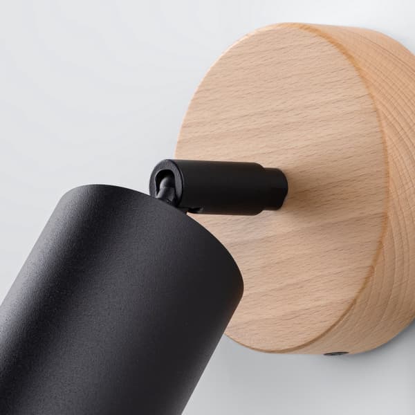 Vägglampa VERDO svart Black