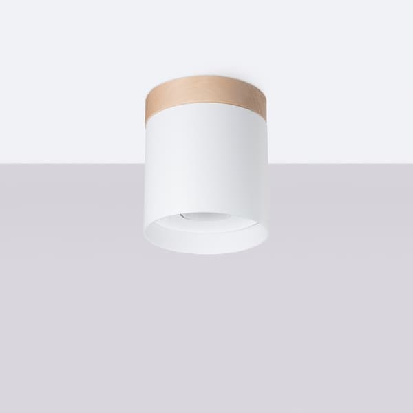 Taklampa RIF vit White