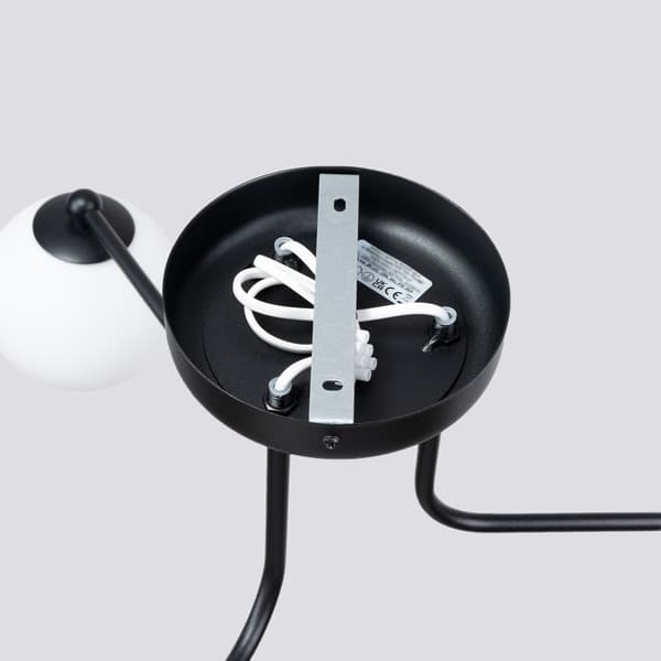 Ljuskrona ASTRAL 3 svart Black