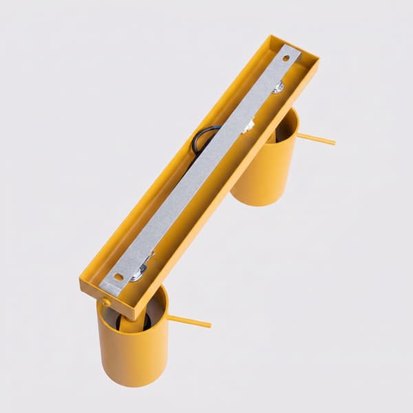 Taklampa RING 2 gul Yellow