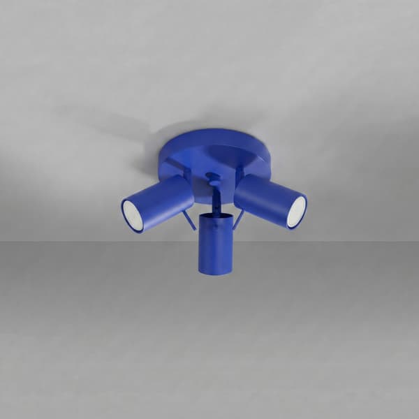 Taklampa RING 3P ultramarinblå ultramarine