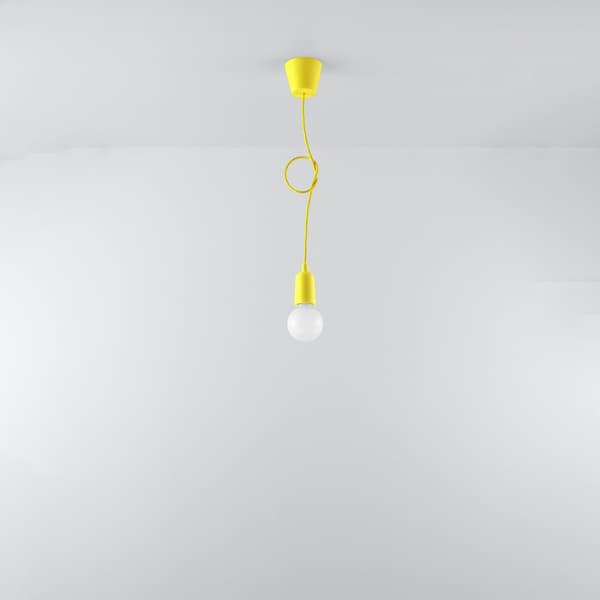 Pendel lampa DIEGO 1 gul Gul