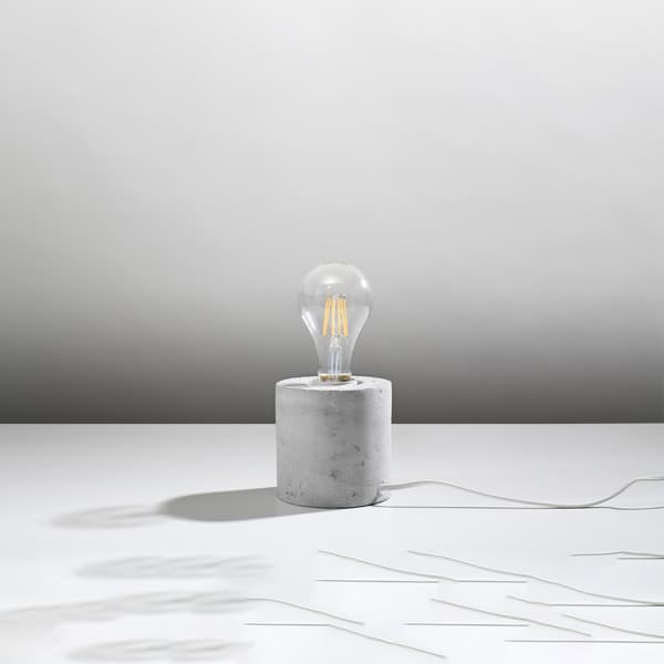 Bordslampa SALGADO betong Grey